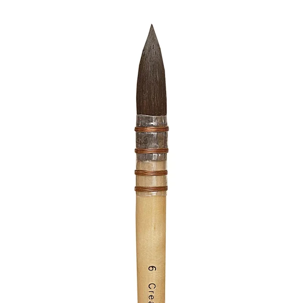 Creative Mark Harmony Blue Squirrel Quill Watercolor Brushes - Professional Watercolor Brushes for Artists - Handcrafted Full Bellied Watercolor Quill