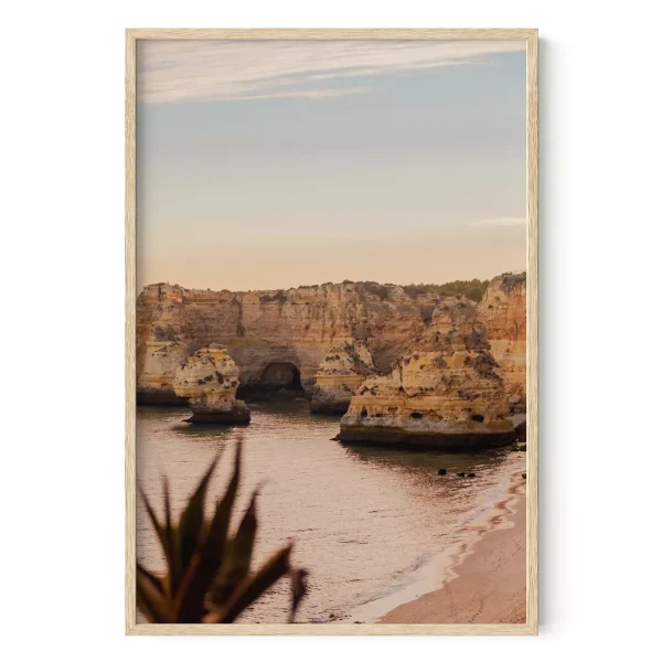 Oak Wood Single Picture Frame with Plexiglass Cover